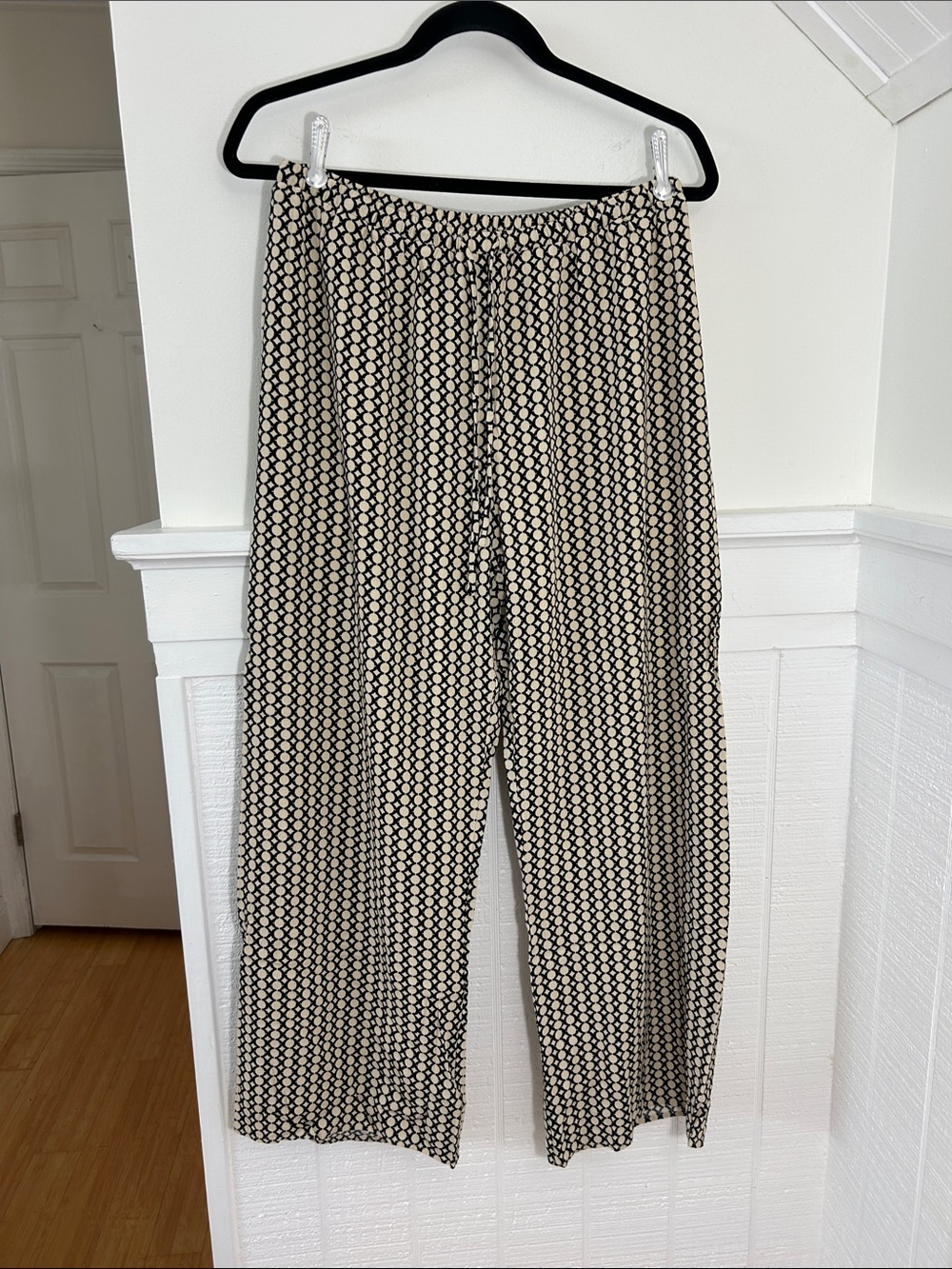 DISSH Marlow Geo Wide Leg Drawstring Pants size 6 - Picture 3 of 9